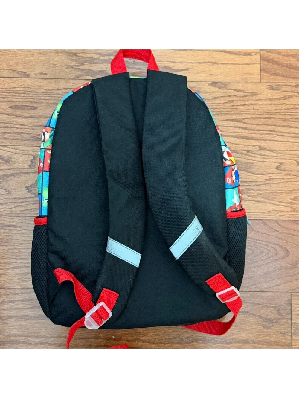 Nintendo Super Mario Bros Bioworld 16” Kids Backpack Mario Luigi Yoshi Toad